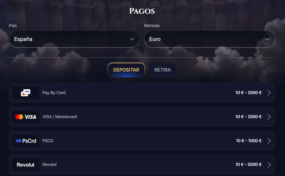 Cazeus Casino Métodos de pago Cazeus Casino Métodos de pago